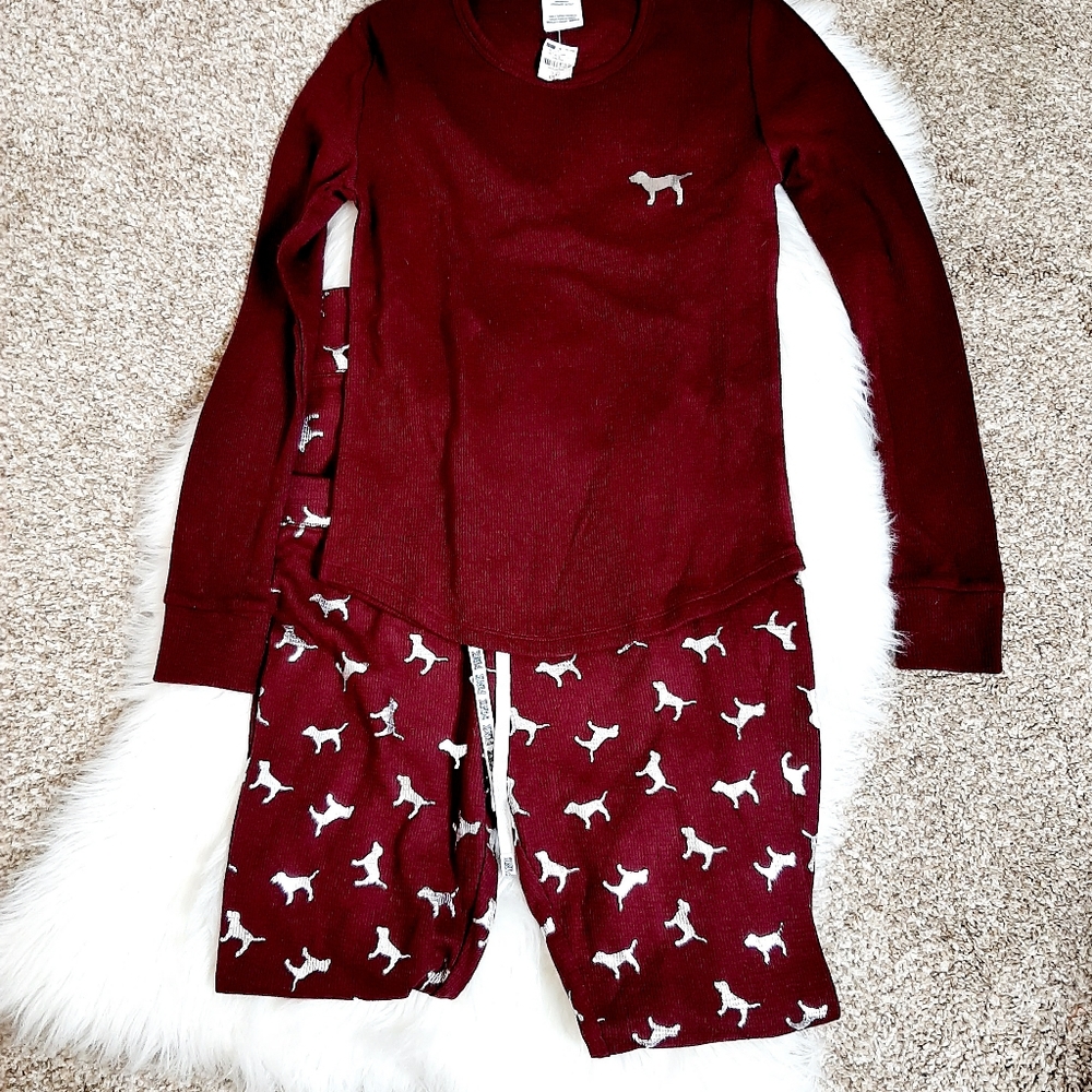 Pink Victoria's Secret 2piece pajamas - Picture 3 of 13